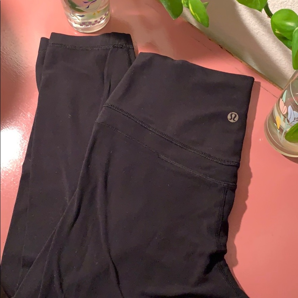 Lululemon black Align pant 28”